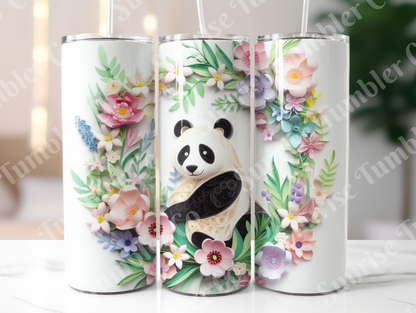 Panda Variety Part 2 - 20oz and 30oz Tumblers (Glow In The Dark Green And Blue Available)