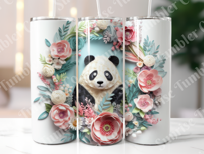 Panda Variety Part 2 - 20oz and 30oz Tumblers (Glow In The Dark Green And Blue Available)
