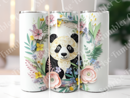 Panda Variety Part 2 - 20oz and 30oz Tumblers (Glow In The Dark Green And Blue Available)
