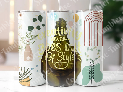 Positive and Inspirational Sayings Variety Part 1 - 20 oz and 30 oz Tumblers (Glow In The Dark Option Available)