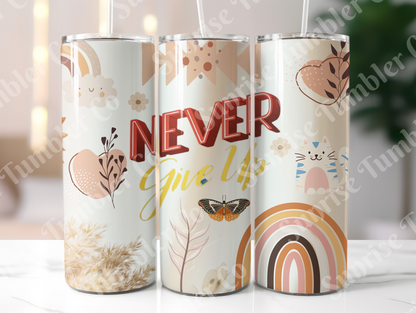 Positive and Inspirational Sayings Variety Part 2 - 20 oz and 30 oz Tumblers (Glow In The Dark Option Available)