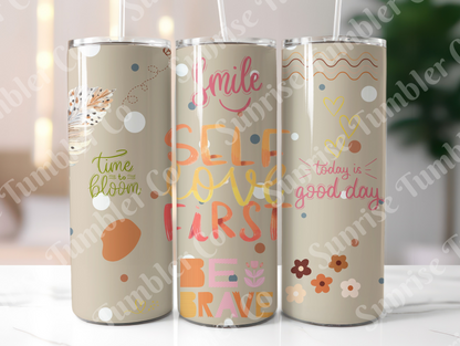 Positive and Inspirational Sayings Variety Part 2 - 20 oz and 30 oz Tumblers (Glow In The Dark Option Available)