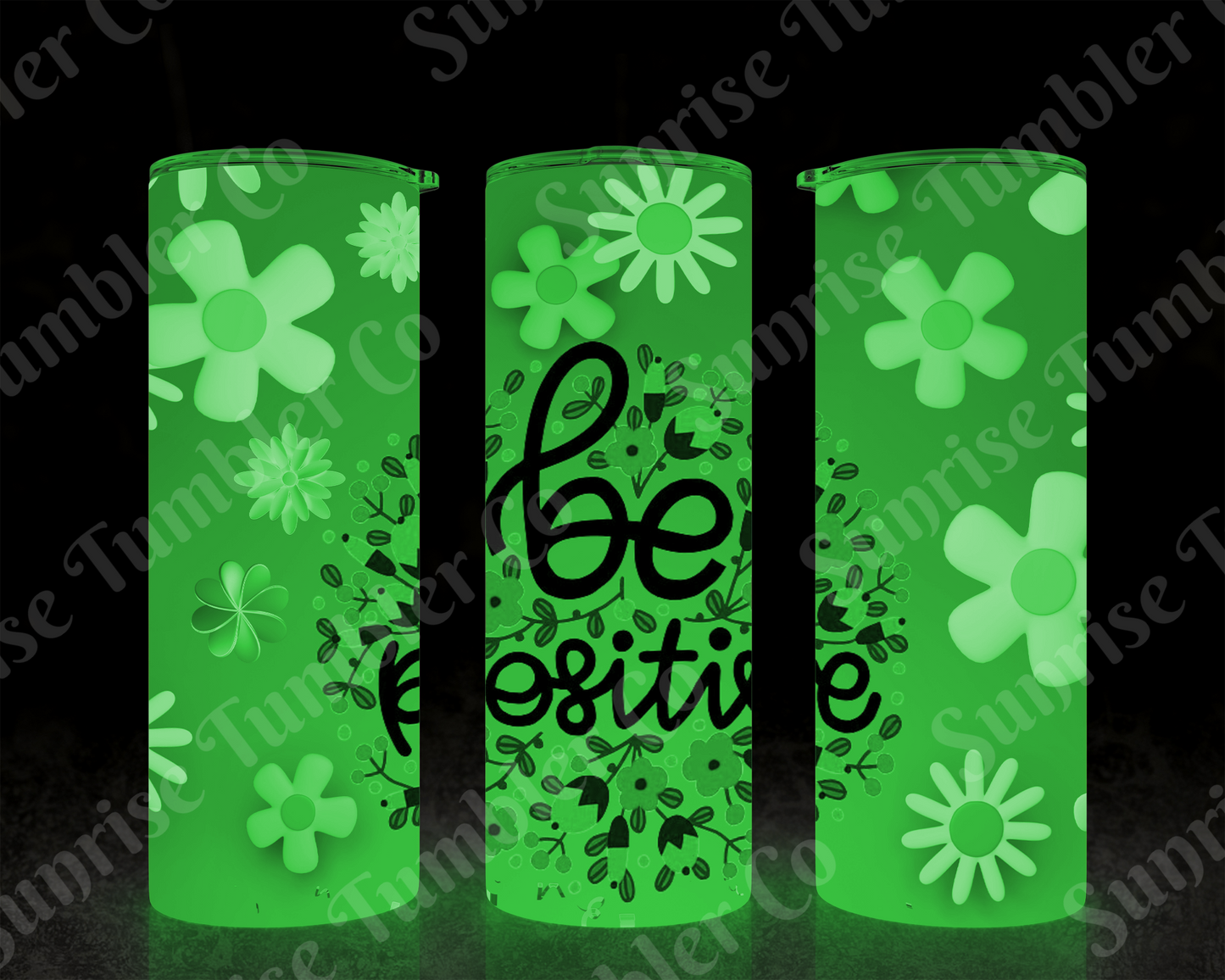 Positive and Inspirational Sayings Variety Part 1 - 20 oz and 30 oz Tumblers (Glow In The Dark Option Available)