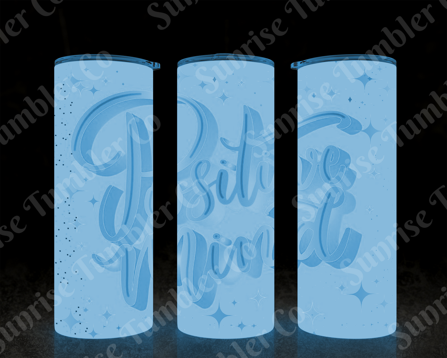 Positive and Inspirational Sayings Variety Part 1 - 20 oz and 30 oz Tumblers (Glow In The Dark Option Available)