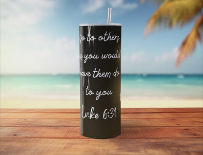 Bible Verses Variety Part 3 - 20 oz or 30 oz Tumbler (Glow In The Dark Option Available)