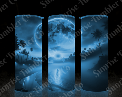 Moon Variety - 20 oz and 30 oz Tumblers (Glow In The Dark Option Available)