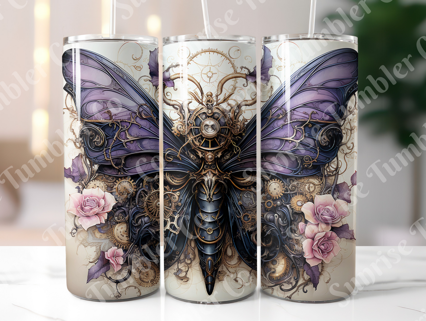 Steam Punk Variety - 20 oz and 30 oz Tumblers (Glow In The Dark Options Available)