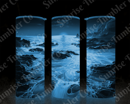 Moon Variety - 20 oz and 30 oz Tumblers (Glow In The Dark Option Available)