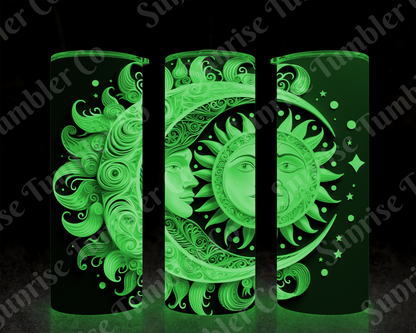 Moon Variety - 20 oz and 30 oz Tumblers (Glow In The Dark Option Available)