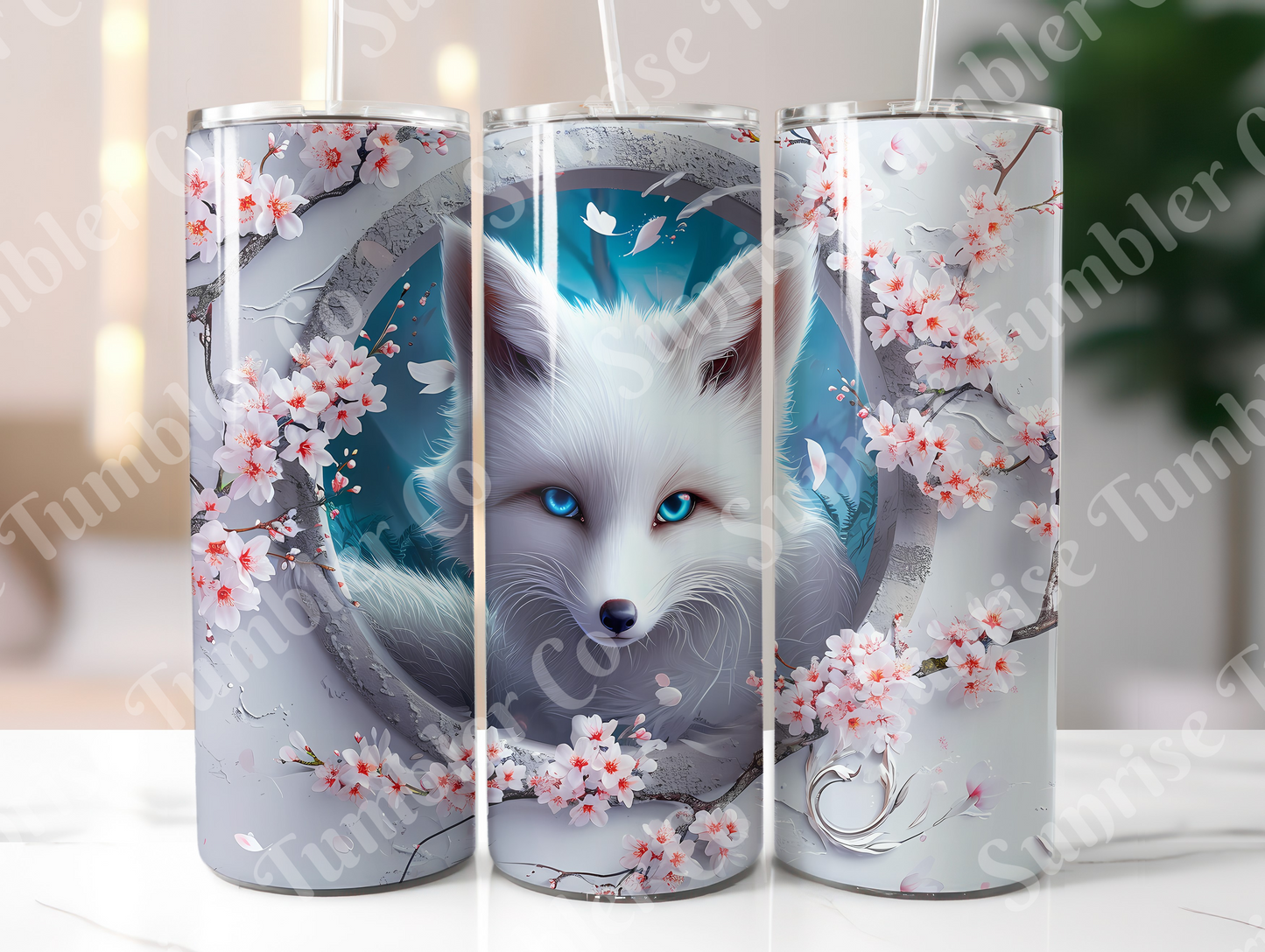 Fox Variety - 20 oz and 30 oz Tumbler (Glow In The Dark Option Available)