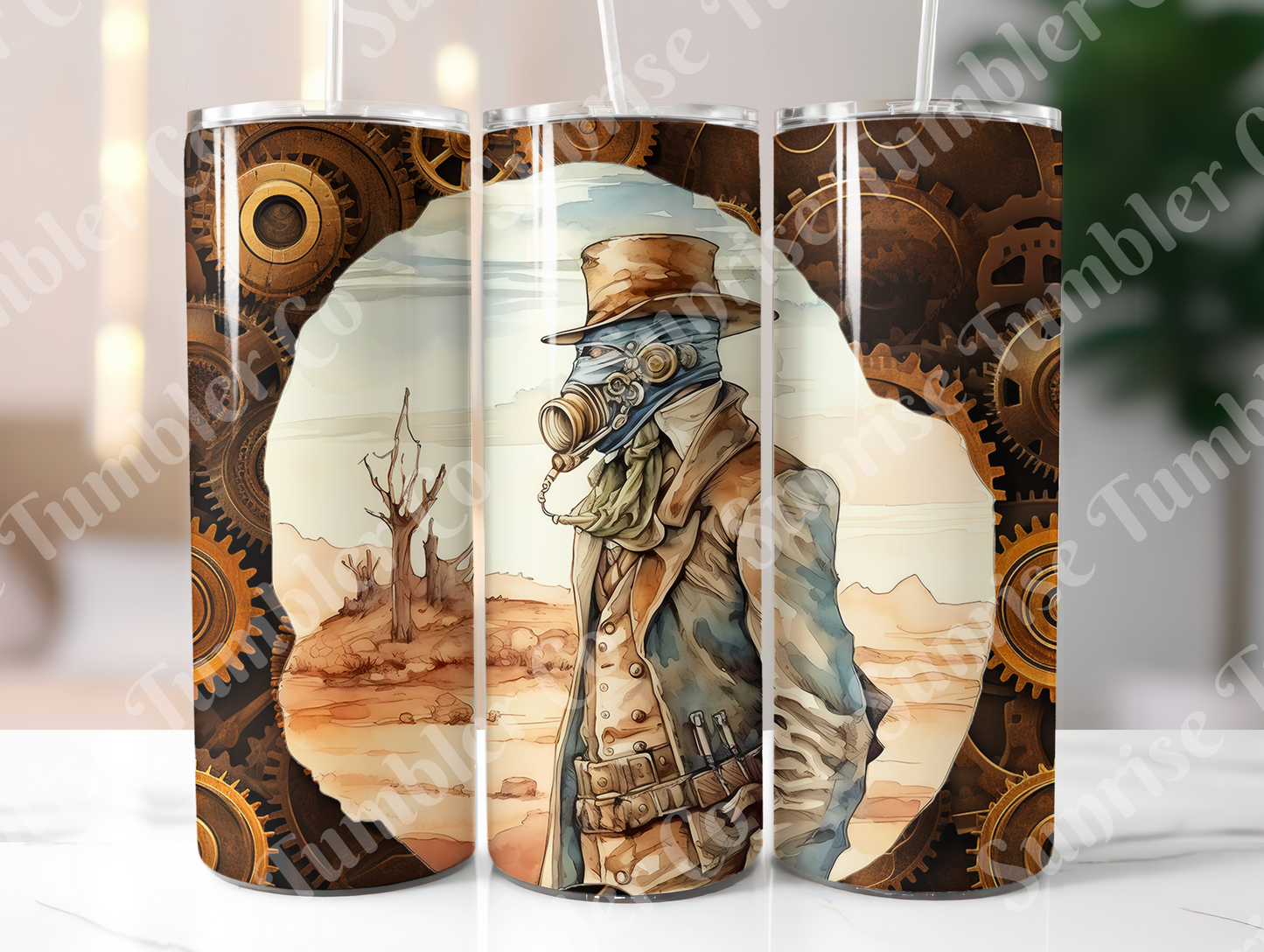 Steam Punk Variety - 20 oz and 30 oz Tumblers (Glow In The Dark Options Available)