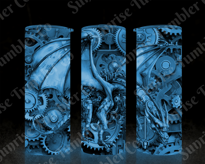 Steam Punk Variety - 20 oz and 30 oz Tumblers (Glow In The Dark Options Available)