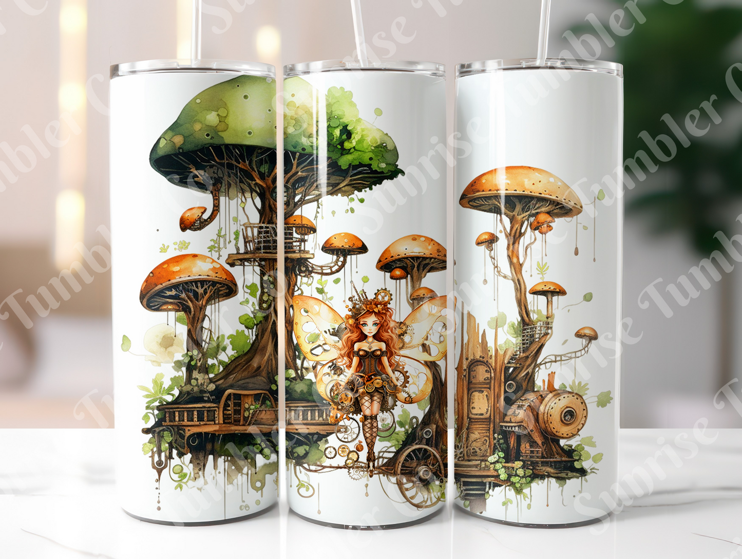 Steam Punk Variety - 20 oz and 30 oz Tumblers (Glow In The Dark Options Available)