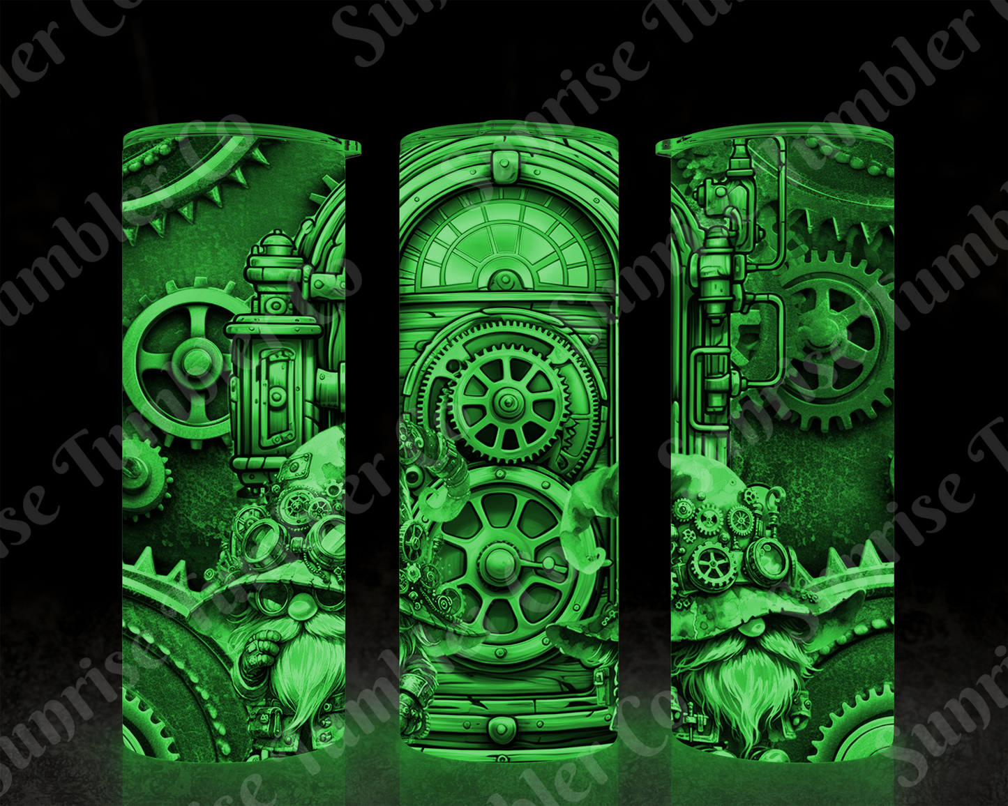 Steam Punk Variety - 20 oz and 30 oz Tumblers (Glow In The Dark Options Available)