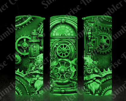 Steam Punk Variety - 20 oz and 30 oz Tumblers (Glow In The Dark Options Available)