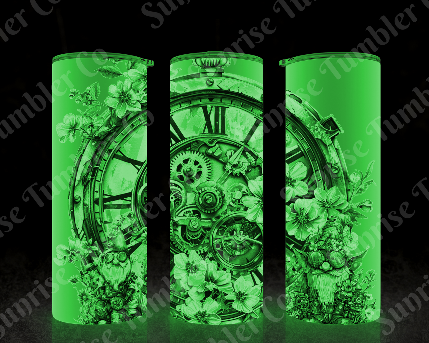 Steam Punk Variety - 20 oz and 30 oz Tumblers (Glow In The Dark Options Available)