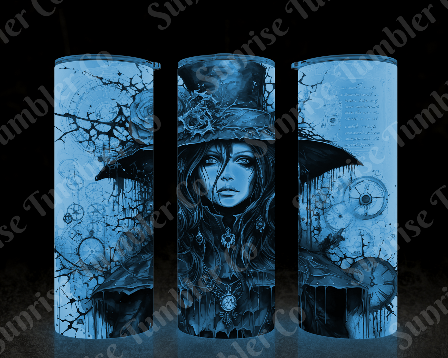 Steam Punk Variety - 20 oz and 30 oz Tumblers (Glow In The Dark Options Available)