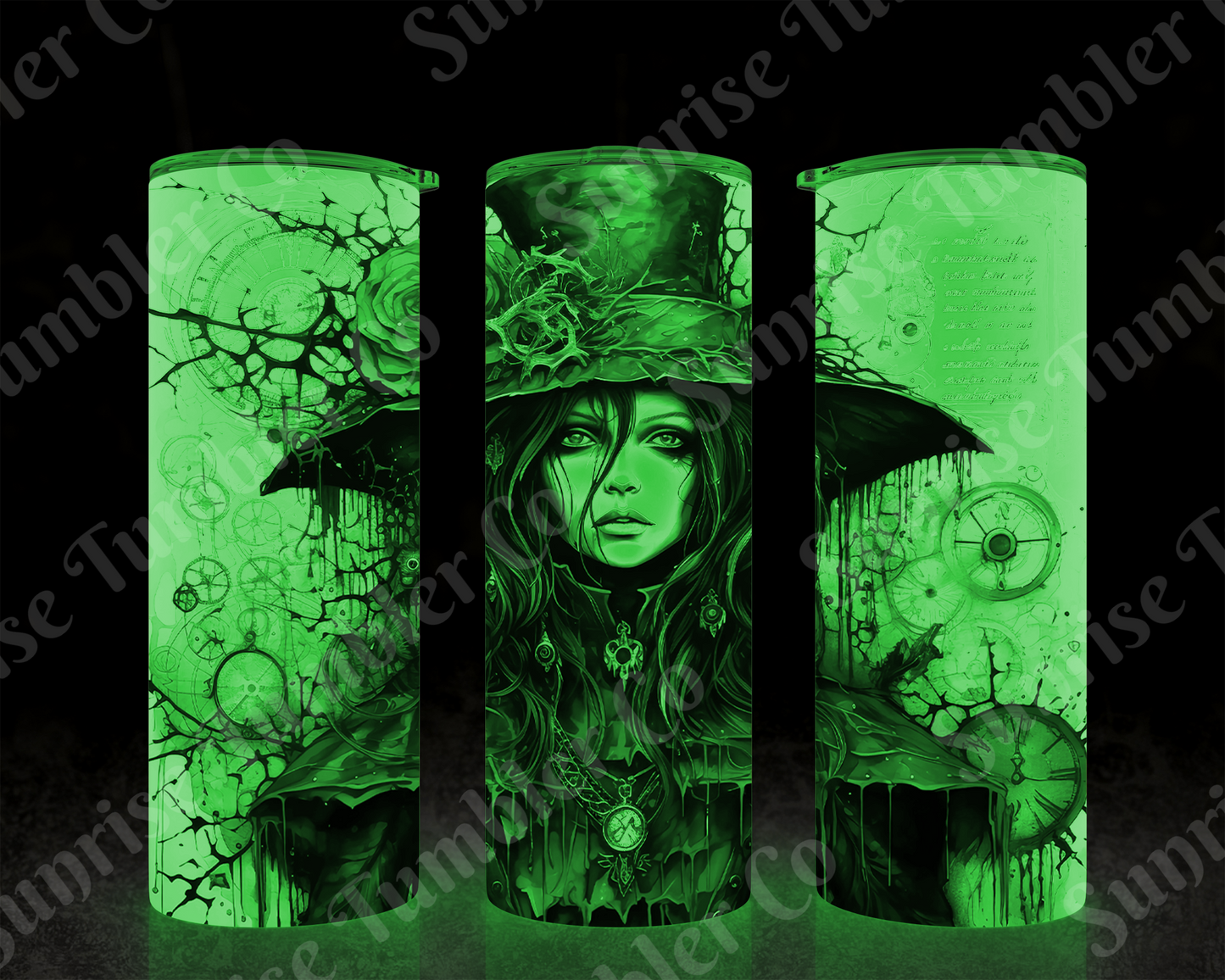 Steam Punk Variety - 20 oz and 30 oz Tumblers (Glow In The Dark Options Available)