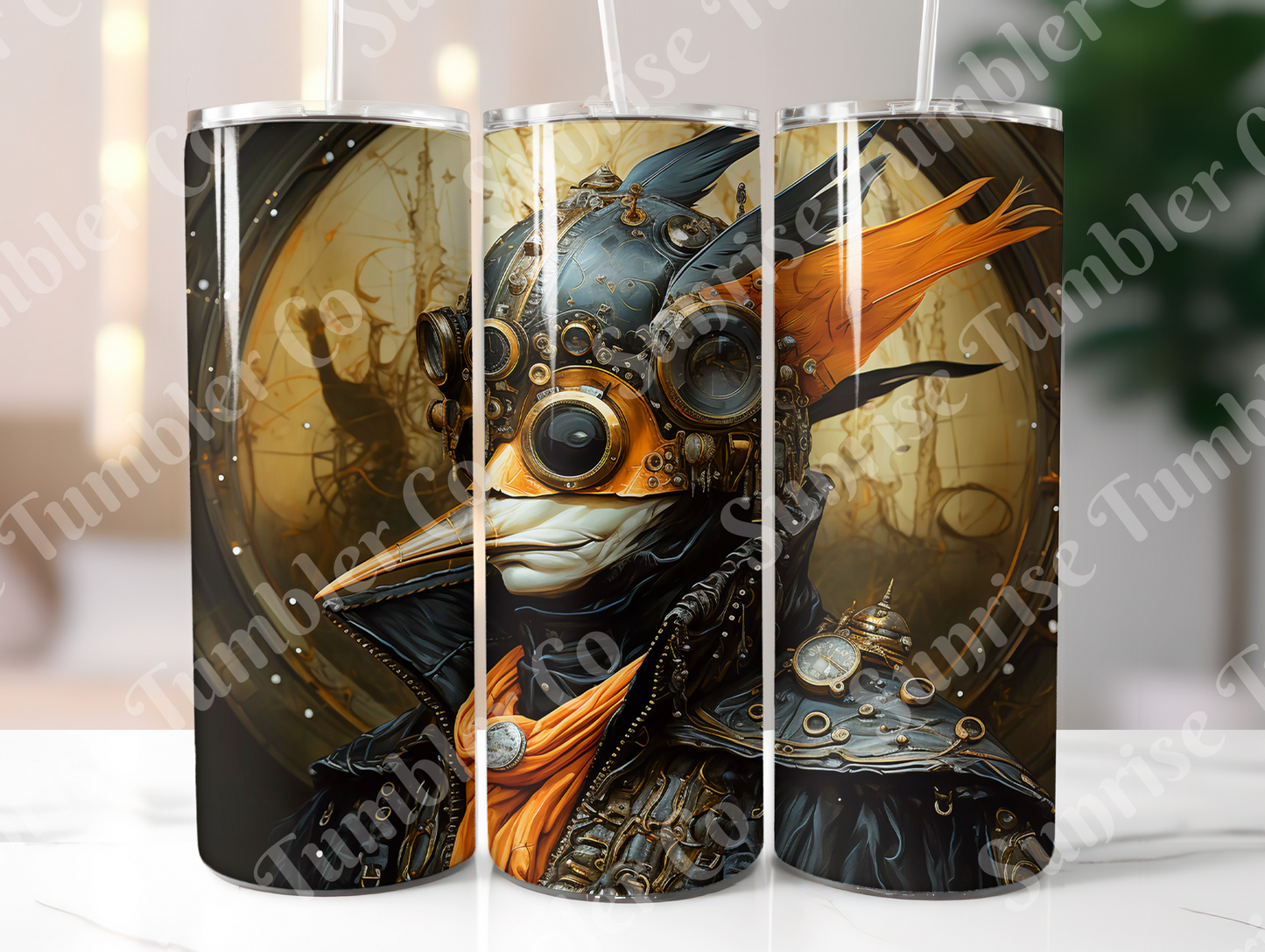 Steam Punk Variety - 20 oz and 30 oz Tumblers (Glow In The Dark Options Available)