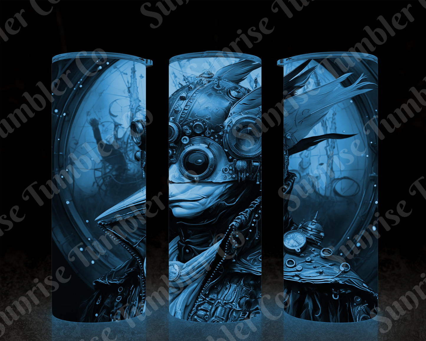 Steam Punk Variety - 20 oz and 30 oz Tumblers (Glow In The Dark Options Available)