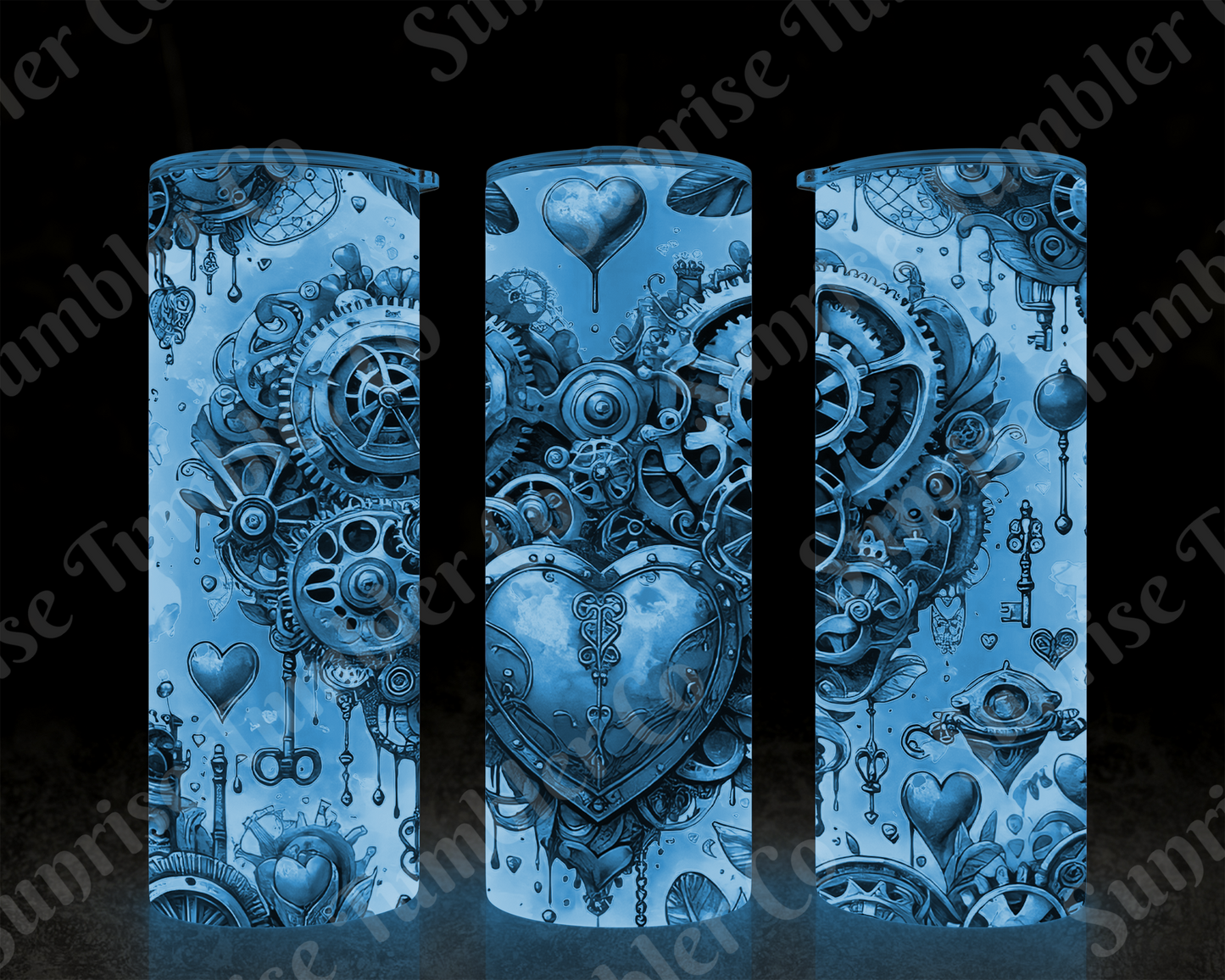 Steam Punk Variety - 20 oz and 30 oz Tumblers (Glow In The Dark Options Available)