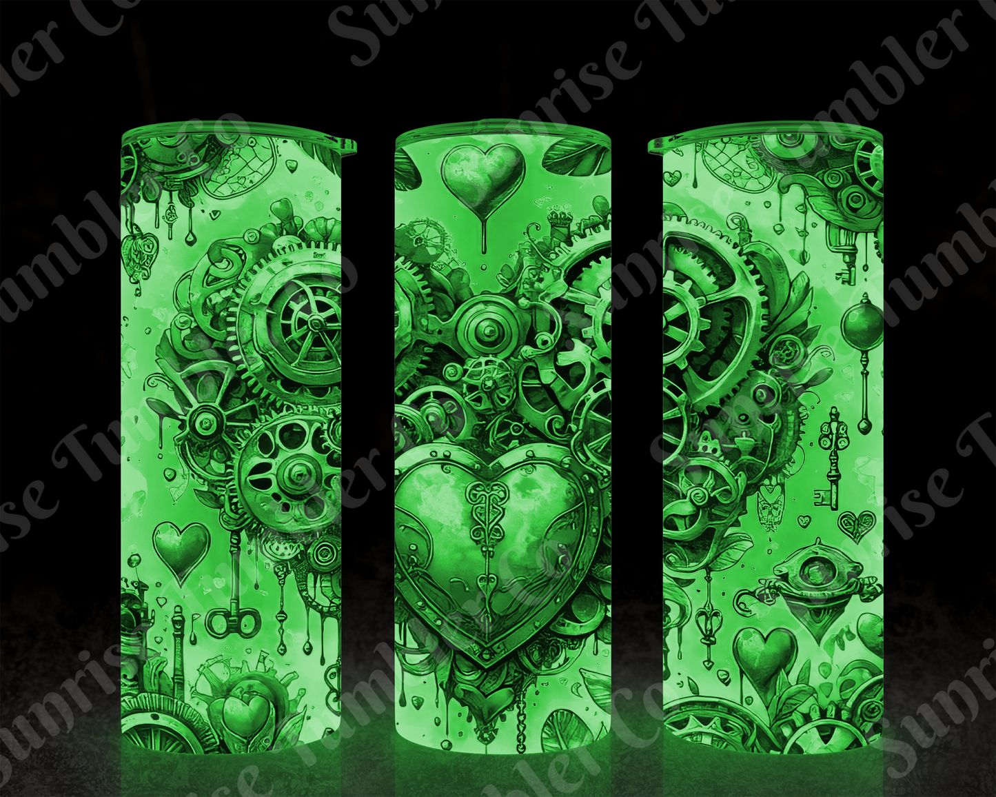 Steam Punk Variety - 20 oz and 30 oz Tumblers (Glow In The Dark Options Available)