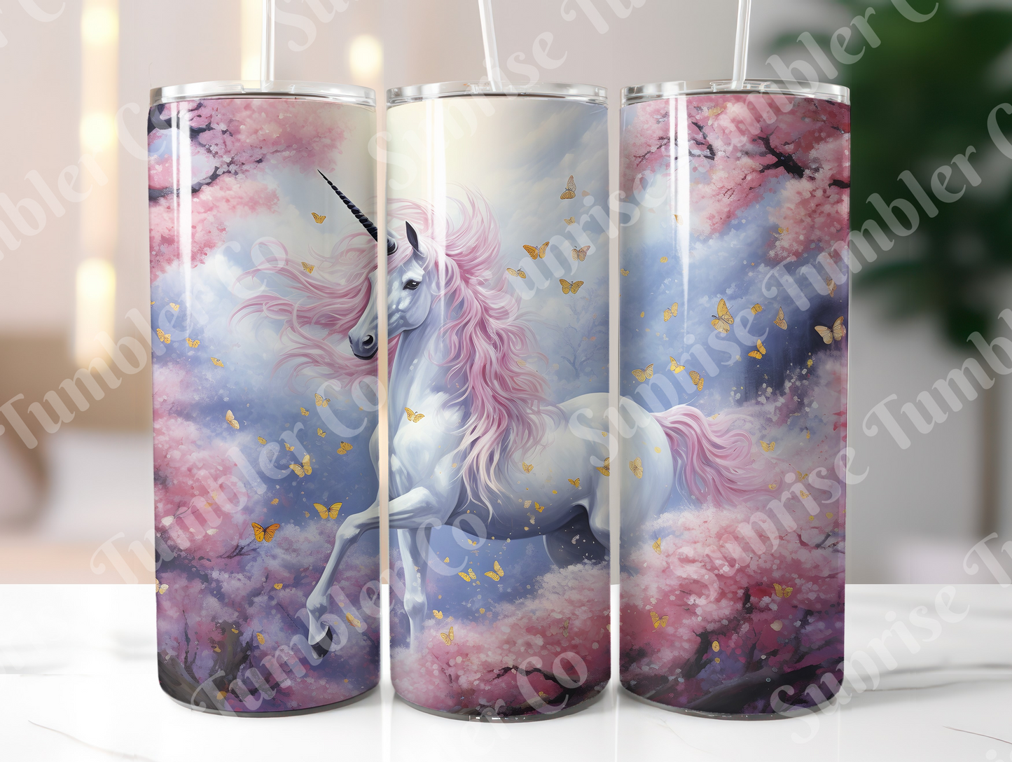 Unicorn Variety Part 1 - 20oz and 30oz Tumblers (Glow In The Dark Green And Blue Available)