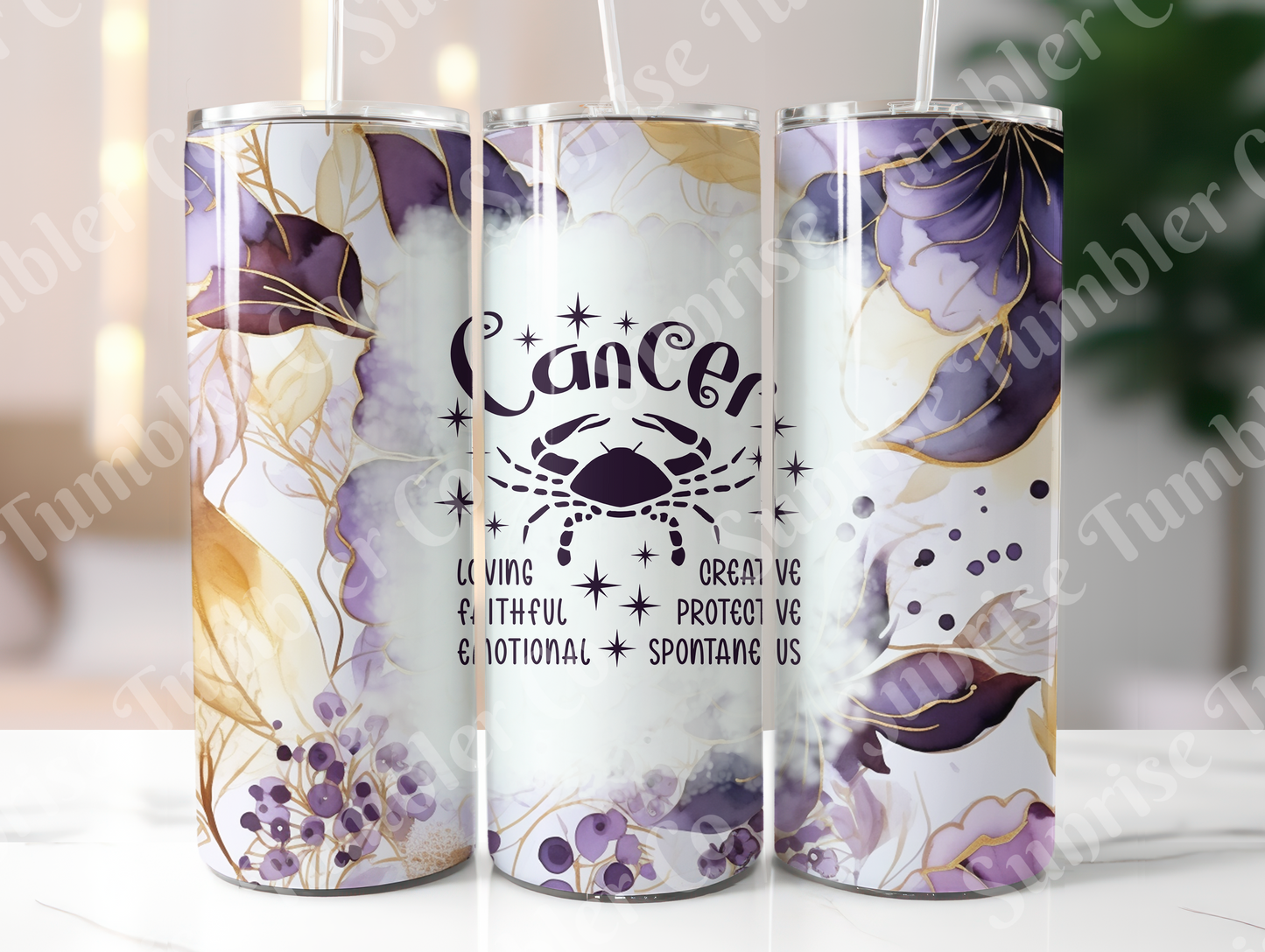 Zodiac Signs Variety Part 1 - 20oz and 30oz Tumblers (Glow In The Dark Green And Blue Available)