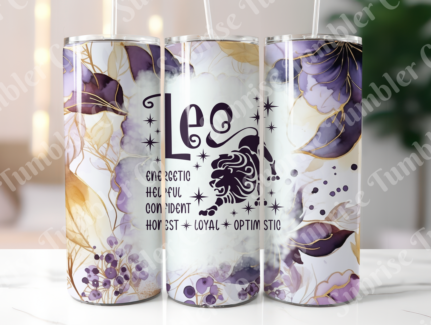 Zodiac Signs Variety Part 1 - 20oz and 30oz Tumblers (Glow In The Dark Green And Blue Available)